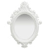 Vidaxl Wall Mirror Castle Style 56x76 cm bianco