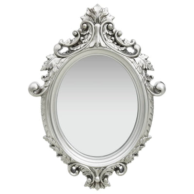 Vidaxl Wall Mirror Castle Style 56x76 cm de color plateado