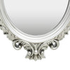 Vidaxl Wall Mirror Castle Style 56x76 cm de color plateado