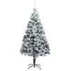 Vidaxl Kunstkerstboom con neve 180 cm verde