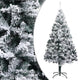 Vidaxl Kunstkerstboom con neve 240 cm verde