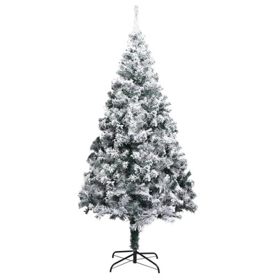 Vidaxl Kunstkerstboom con neve 240 cm verde