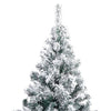 Vidaxl Kunstkerstboom con neve 240 cm verde