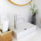 Vidaxl Washbasin 400x220x90 mm SMC bianco