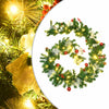 Vidaxl Garra de Navidad con luces LED 2.7 m PVC Green