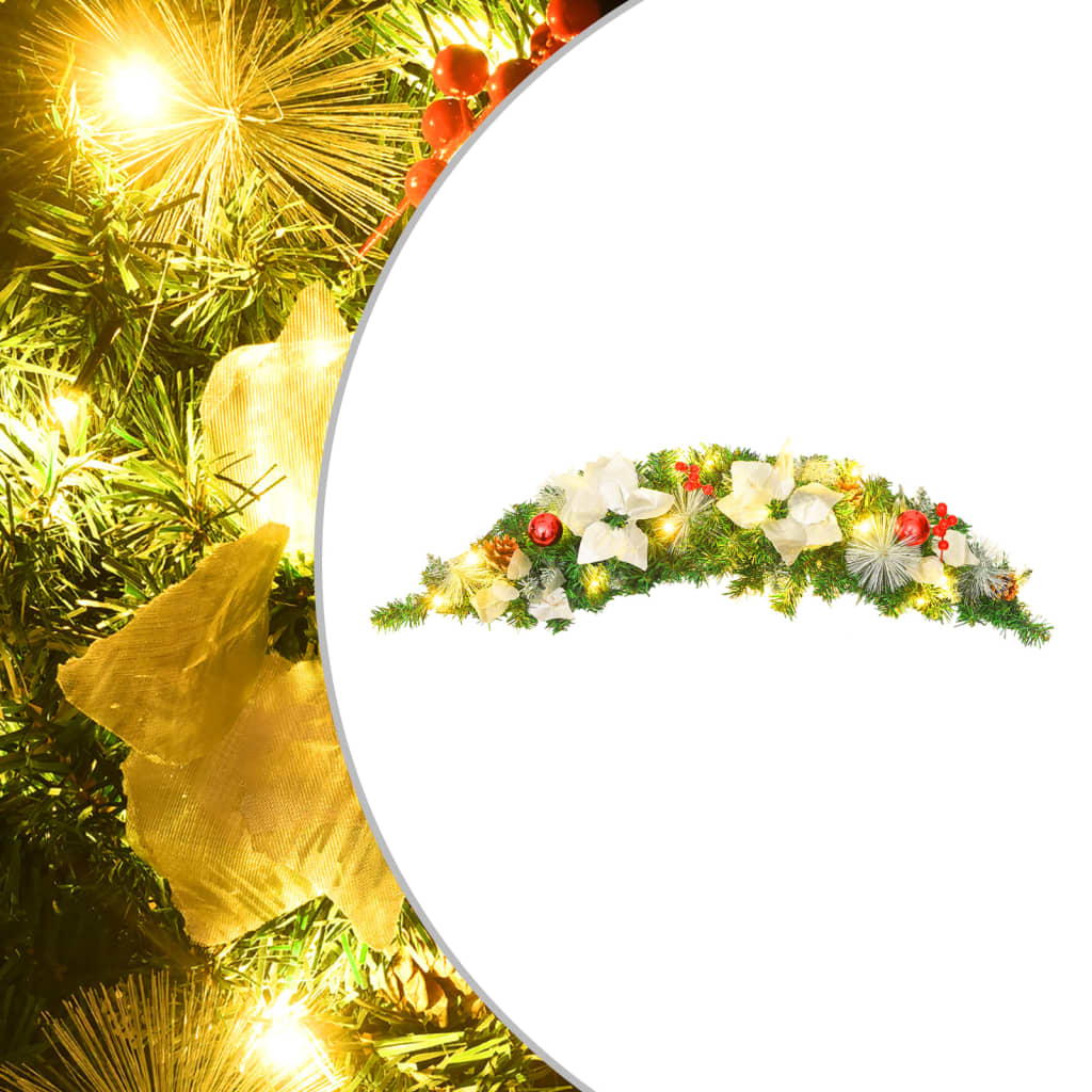 Arco de Navidad Vidaxl con luces LED 90 cm PVC Green