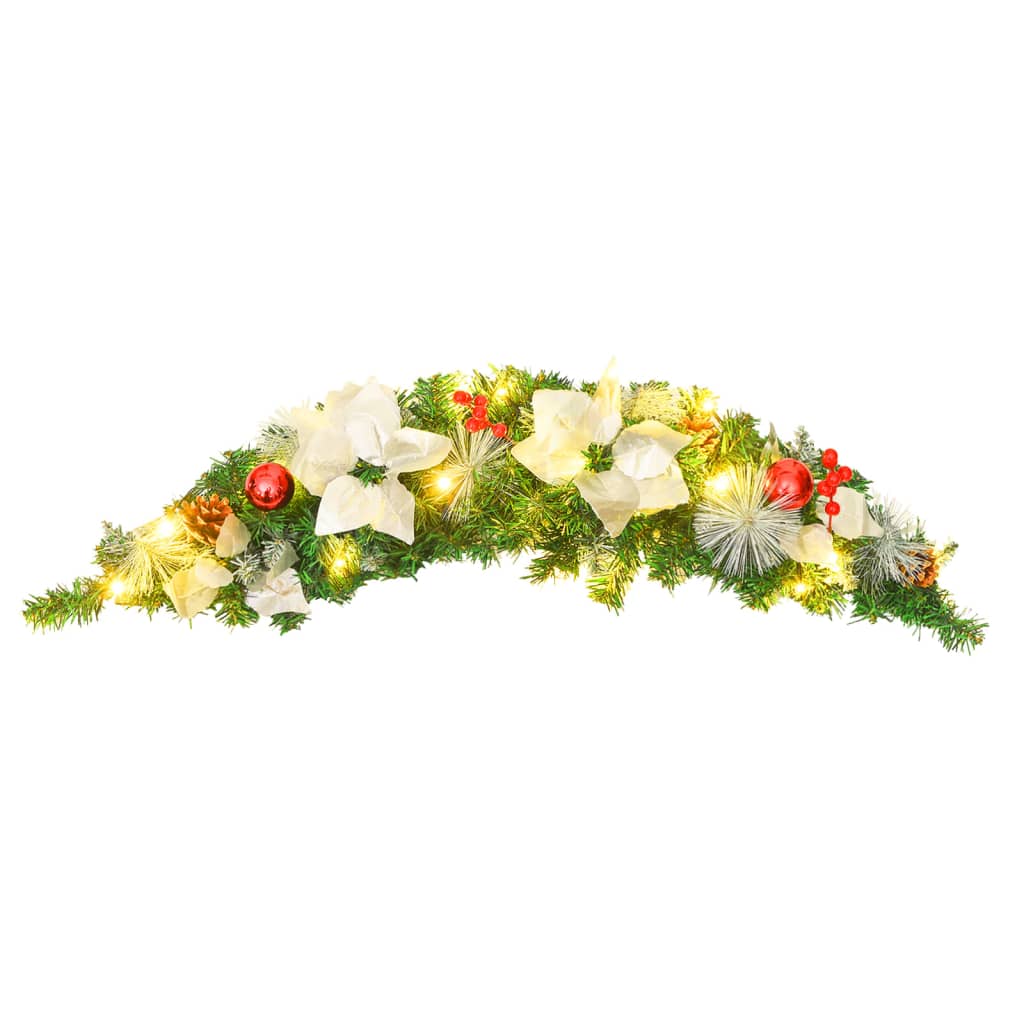 Arco de Navidad Vidaxl con luces LED 90 cm PVC Green