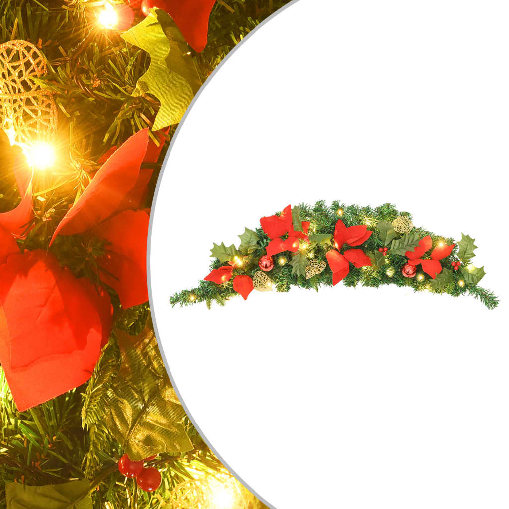 Arco de Navidad Vidaxl con luces LED 90 cm PVC Green