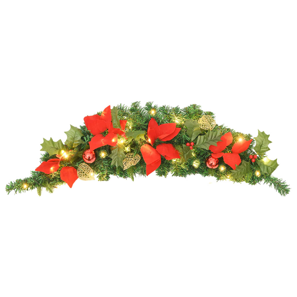 Arco de Navidad Vidaxl con luces LED 90 cm PVC Green