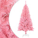 Vidaxl Kunstkerstboom con pvc di 150 cm standard rosa