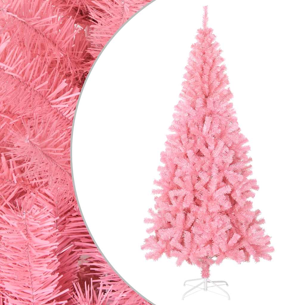 Vidaxl Kunstkerstboom con Pink PVC da 210 cm standard