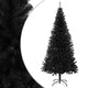 Vidaxl Kunstkerstboom con 180 cm standard PVC nero