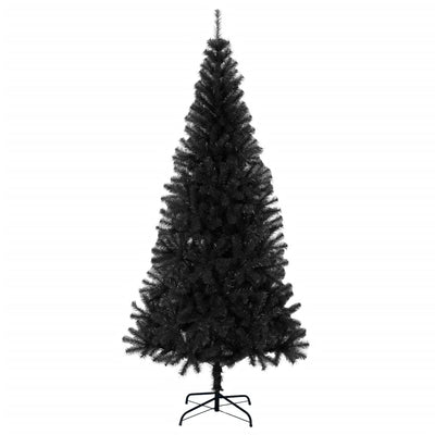 Vidaxl Kunstkerstboom con un estándar de 180 cm PVC Black