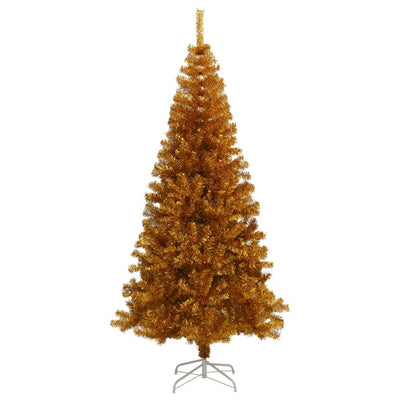 Vidaxl Kunstkerstboom con color dorado estándar de 180 cm coloreado