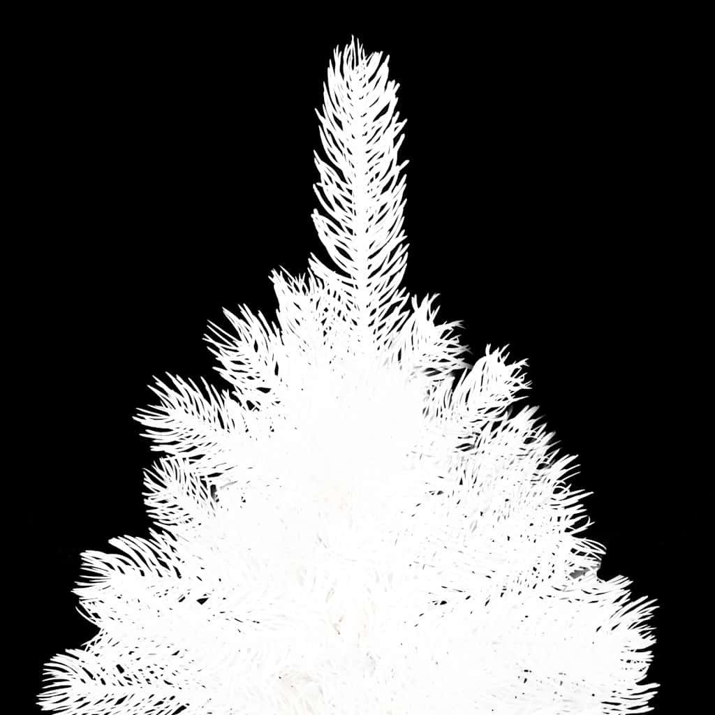Vidaxl Kunstkerstboom con agujas realistas de 120 cm de blanco