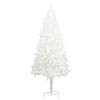 Vidaxl Kunstkerstboom con aghi realistici 210 cm bianco