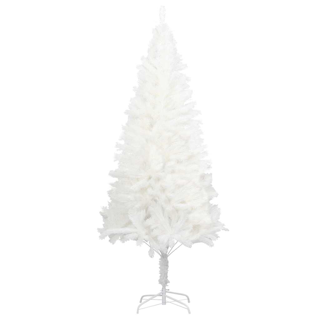 Vidaxl Kunstkerstboom con agujas realistas de 240 cm de blanco