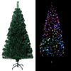Vidaxl Kunstkerstboom con fibra óptica estándar de 120 cm