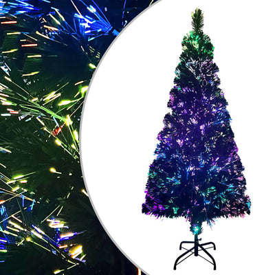Vidaxl Kunstkerstboom con fibra óptica estándar de 210 cm