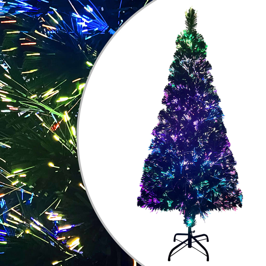 Vidaxl kunstkerstboom met standaard 240 cm glasvezel groen