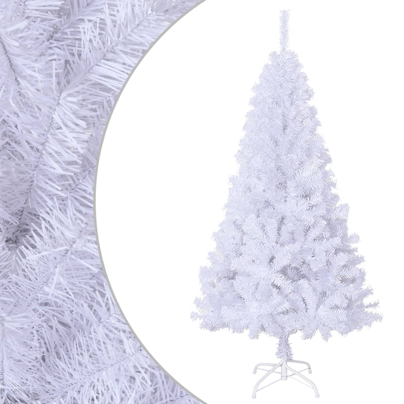 Vidaxl kunstkerstboom met dikke takken 150 cm pvc wit