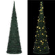 Vidaxl Kunstkerstboom con illuminazione pop-up 210 cm verde