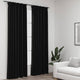 Cortinas Vidaxl Lino Blackout Hooks 2 PCS 140x245 CM Anthracite