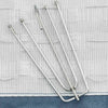Cortinas Vidaxl Lino Look Blawout Hooks 2 ST 140x245 CM Azul