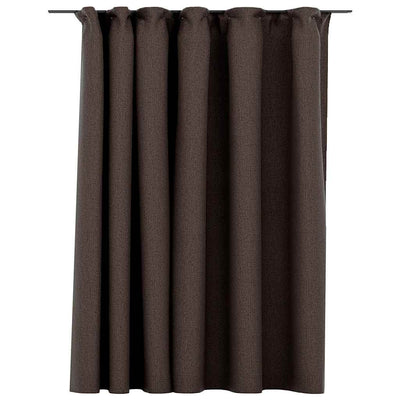 Vidaxl Curtain Lino se ve condenado con Haken 290x245 CM Tope