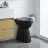 WC Vidaxl sollevato da 7 cm in ceramica in ceramica a bordo morbido