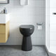 WC Vidaxl sollevato da 7 cm in ceramica in ceramica a bordo morbido