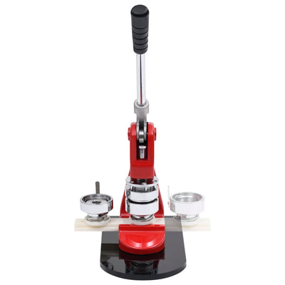 Macchina per pulsanti Vidaxl con cerchio Cutter 58 mm