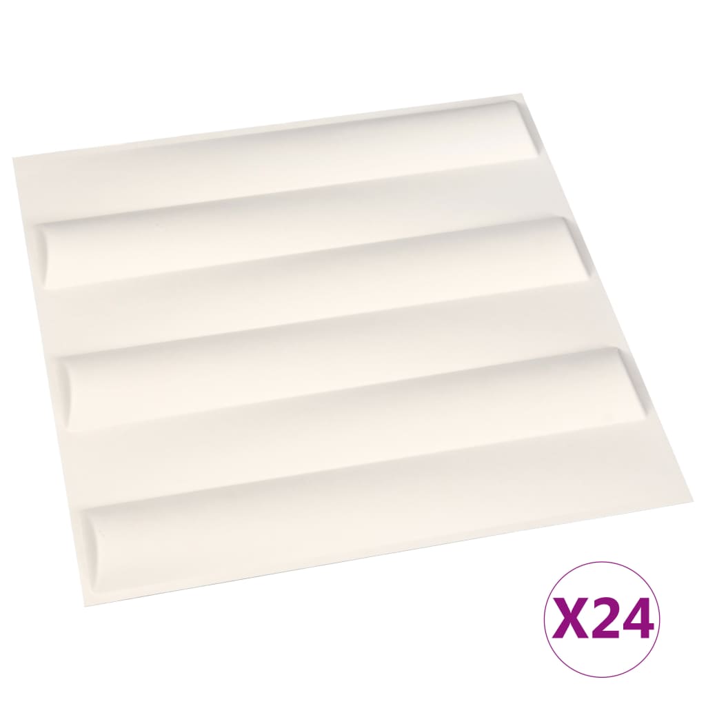 Pannelli a parete Vidaxl 24 ST 3D 6 m² 0,5x0,5 m