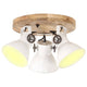 Vidaxl Lampada del soffitto industriale 25 W E27 42x27 cm bianco