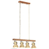Vidaxl Lampada del soffitto industriale E27 MANGOHOUT BRASS