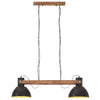 Vidaxl hanglamp industrieel 25 w e27 109 cm zwart
