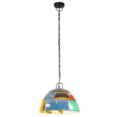 Vidaxl Lampada sospesa Vintage Industrial Round 25 W E27 41 cm Multi -colorato