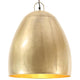 Vidaxl hanglamp industrieel rond 25 w e27 42 cm messingkleurig