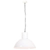 Vidaxl hanglamp rond 25 w e27 48 cm wit