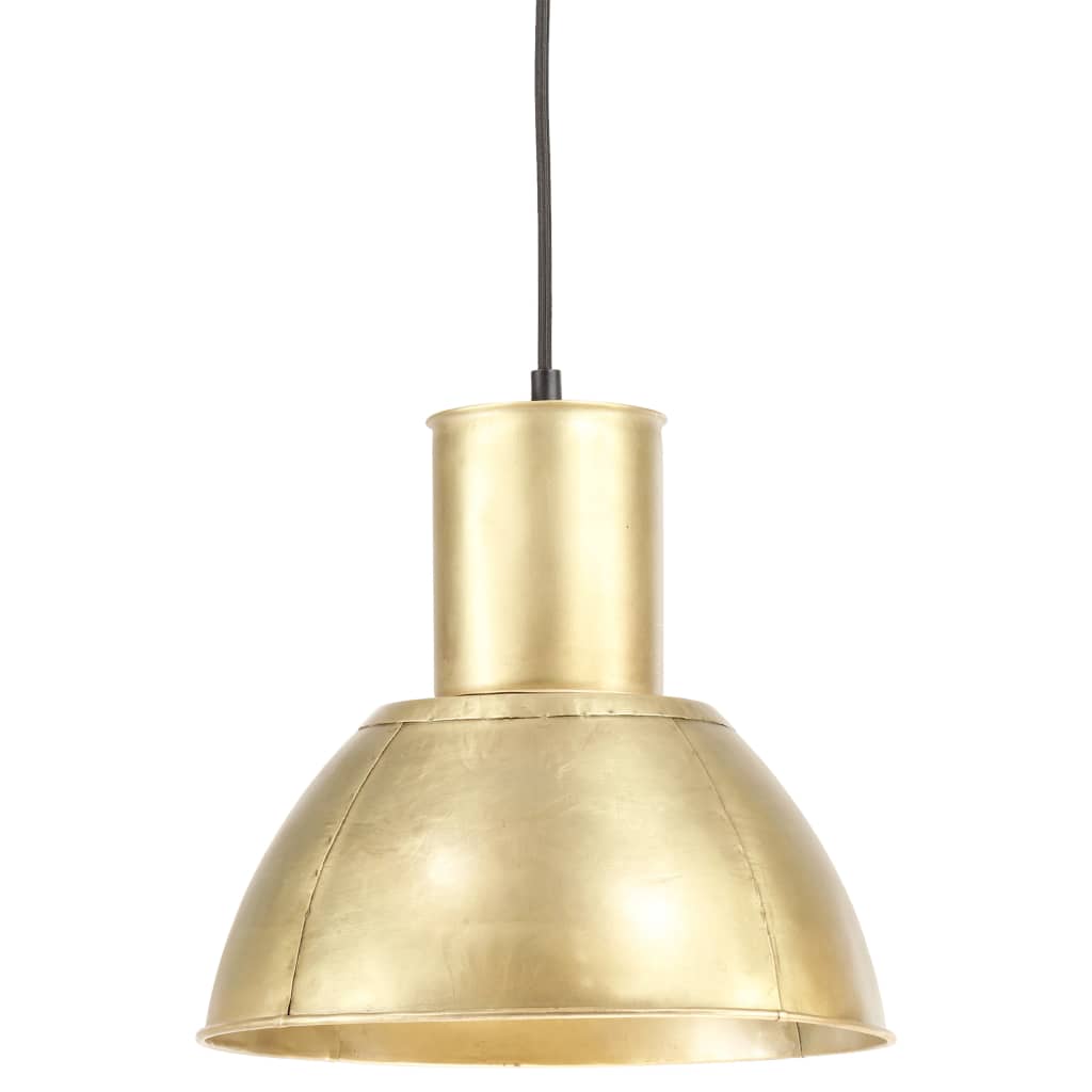 Lampada sospesa Vidaxl intorno a 25 W E27 a 28,5 cm in ottone