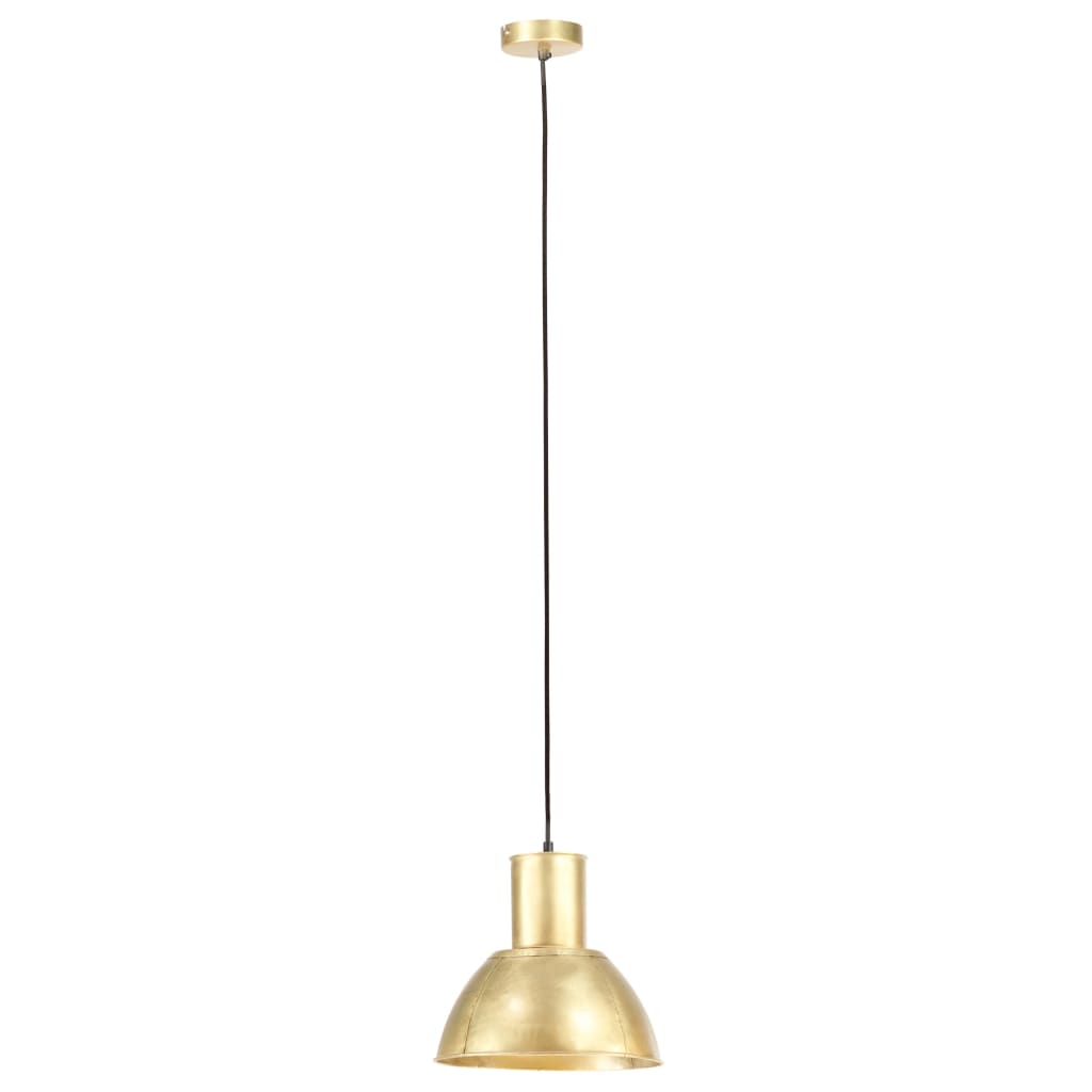 Lampada sospesa Vidaxl intorno a 25 W E27 a 28,5 cm in ottone
