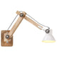 Vidaxl Wall Lamp Industrial intorno a E27 White