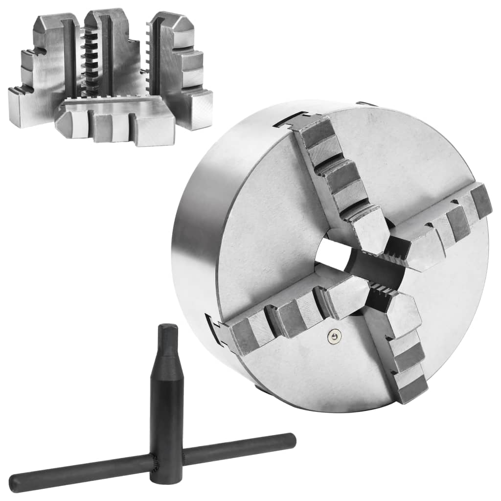 Piastra artiglio Vidaxl con 4 mm acciaio auto -sequestraggio