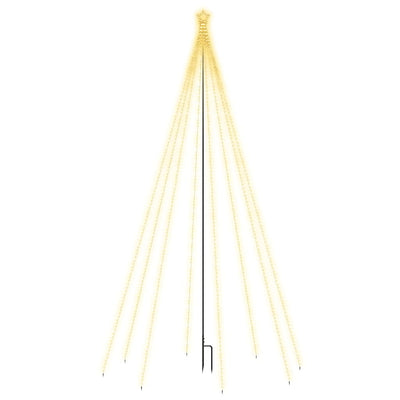 Vidaxl kerstboomverlichting waterval binnen buiten 400 led's 2,5 m