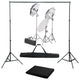 Vidaxl Photo Studio Set con set di illuminazione e sfondo