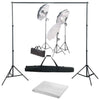 Vidaxl Photo Studio Conjunto de iluminación y fondo