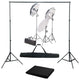 Vidaxl Photo Studio Set con set di illuminazione e sfondo