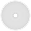 Vidaxl Washbasin Ronda 32.5x14 CM Mat de cerámica White