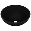 Vidaxl Washbasin Ronda 32.5x14 cm Cerámico mate negro