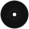 Vidaxl Washbasin Ronda 32.5x14 cm Cerámico mate negro